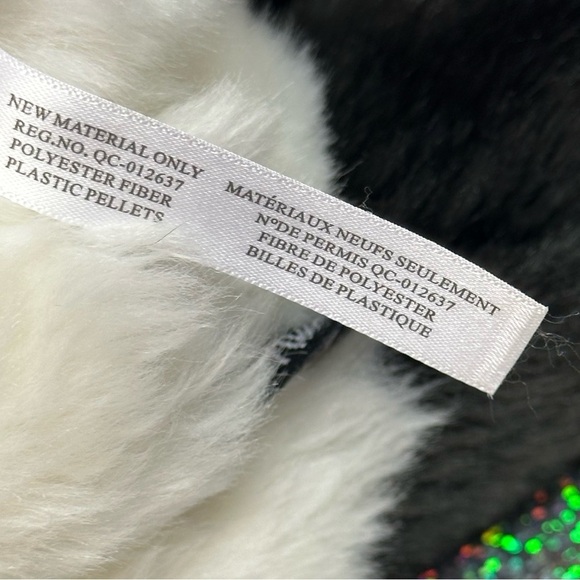 FOA Schwarz PANDA Bear Plush Stuffed Animal Realistic 10 in. Sitting - Picture 14 of 14